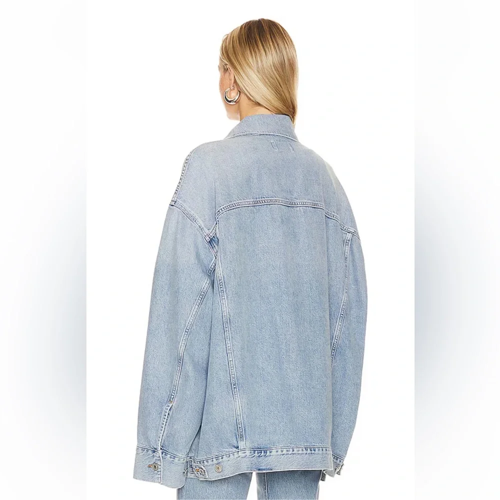 Agolde Wayne Oversized Denim Jacket NWT - Picture 4 of 10